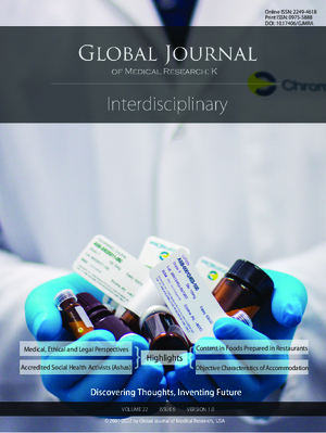 GJMR-K Interdisciplinary: Volume 22 Issue K6